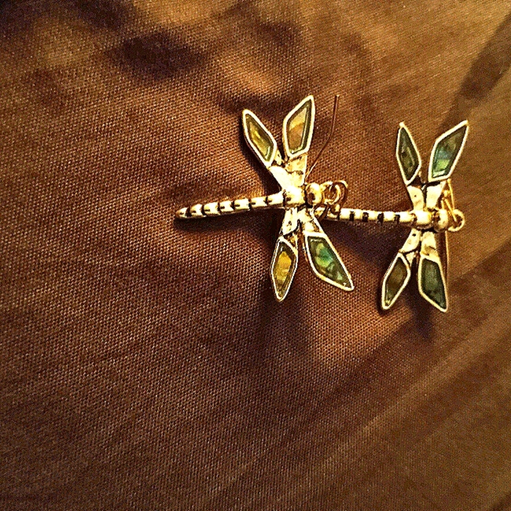 Dragonfly earrings